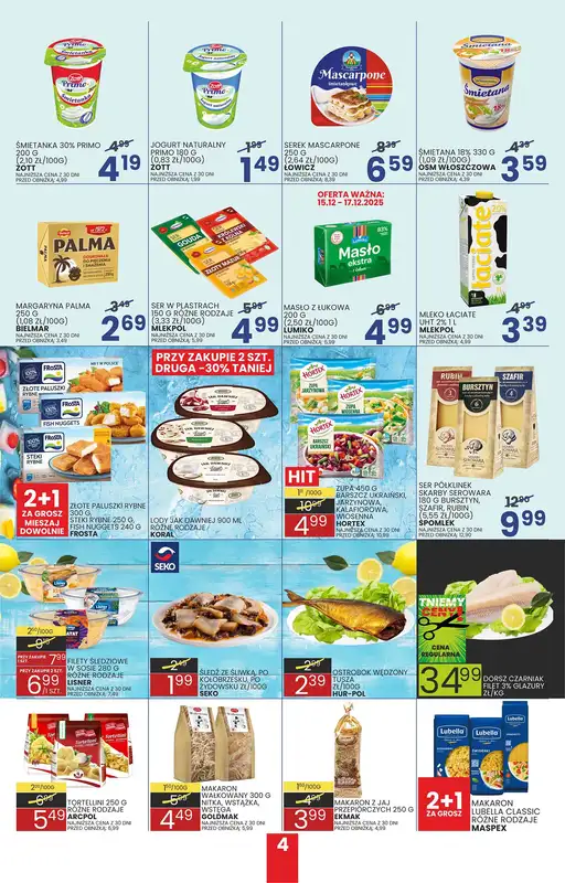 Wafelek - gazetka promocyjna Gazetka od poniedziałku 08.12 do wtorku 16.12 - strona 4