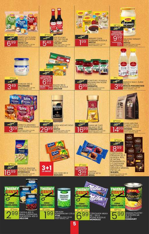 Wafelek - gazetka promocyjna Gazetka od poniedziałku 08.12 do wtorku 16.12 - strona 5