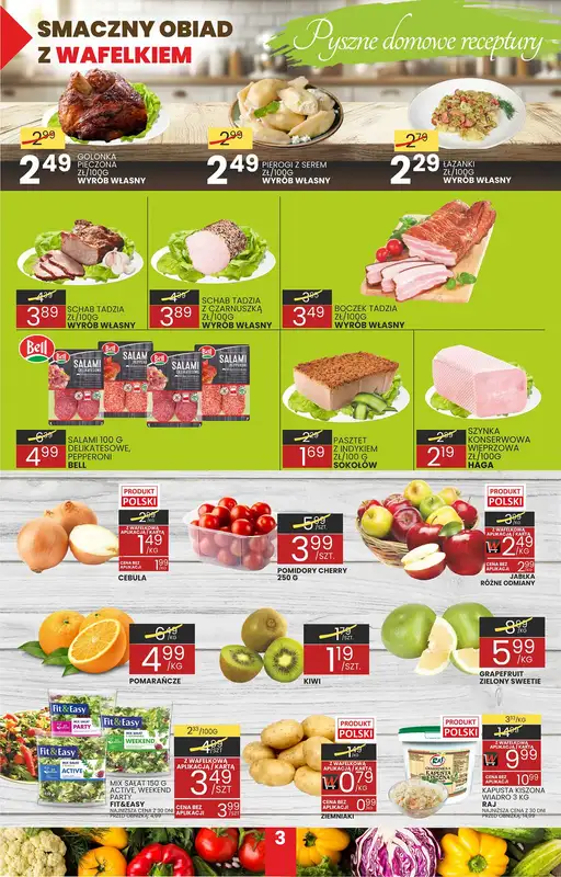 Wafelek - gazetka promocyjna Gazetka od poniedziałku 08.12 do wtorku 16.12 - strona 3
