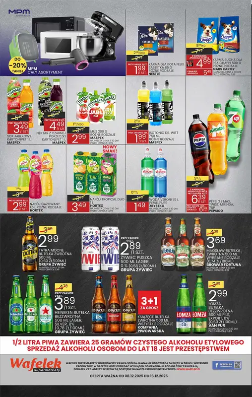 Wafelek - gazetka promocyjna Gazetka od poniedziałku 08.12 do wtorku 16.12 - strona 8