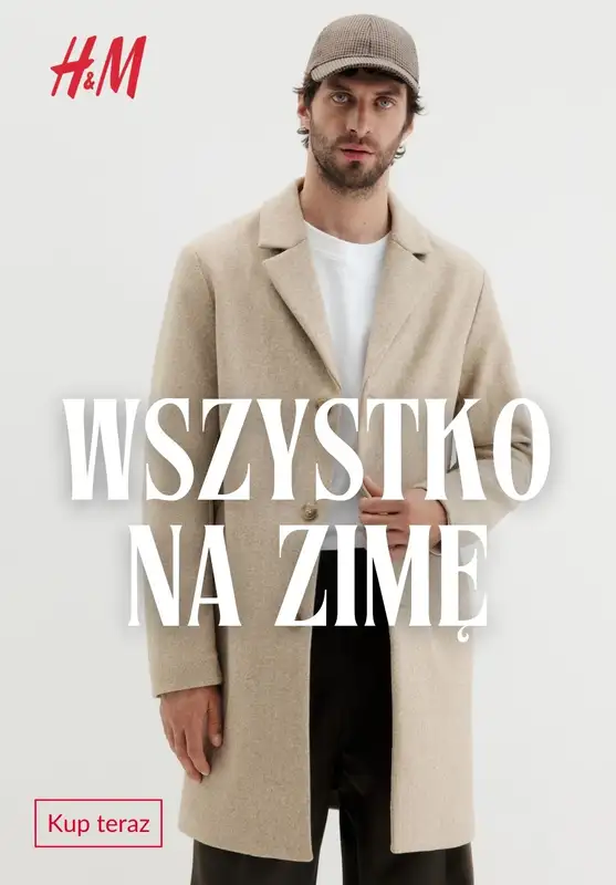 H&M - gazetka promocyjna Wszystko na zimę - dla niego od piątku 05.12 