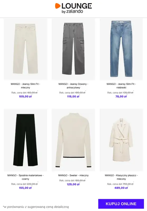 Lounge by Zalando - gazetka promocyjna Do -65% Mango od piątku 05.12 do wtorku 09.12 - strona 9