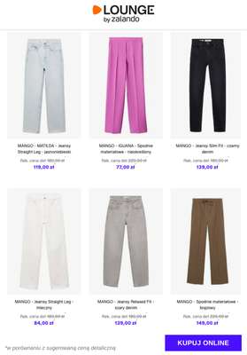 MANGO - MATILDA - Jeansy Straight Leg - jasnoniebieski