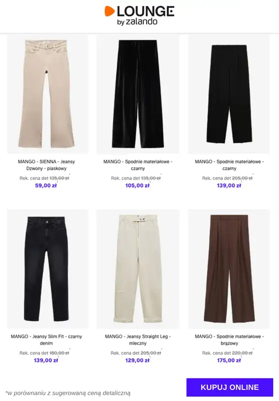 Lounge by Zalando - gazetka promocyjna Do -65% Mango od piątku 05.12 do wtorku 09.12 - strona 6