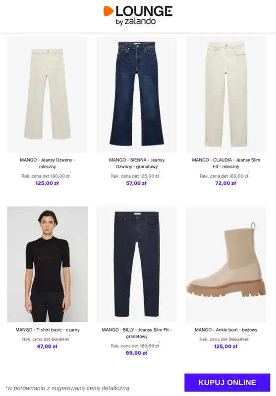 Lounge by Zalando - gazetka promocyjna Do -65% Mango od piątku 05.12 do wtorku 09.12 - strona 7