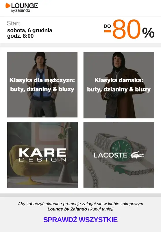Lounge by Zalando - gazetka promocyjna Do -80% promocje na wybrane marki na WEEKEND! od soboty 06.12 do niedzieli 07.12 - strona 8