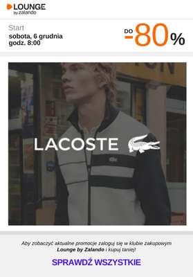 Lounge by Zalando - gazetka promocyjna Do -80% promocje na wybrane marki na WEEKEND! od soboty 06.12 do niedzieli 07.12