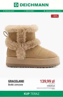 Deichmann - gazetka promocyjna Do -50% na botki i kozaki od soboty 06.12  - strona 4