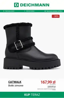 Deichmann - gazetka promocyjna Do -50% na botki i kozaki od soboty 06.12  - strona 5