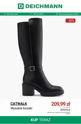Deichmann - gazetka promocyjna Do -50% na botki i kozaki od soboty 06.12  - strona 10