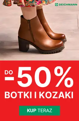 Deichmann - gazetka promocyjna Do -50% na botki i kozaki od soboty 06.12 