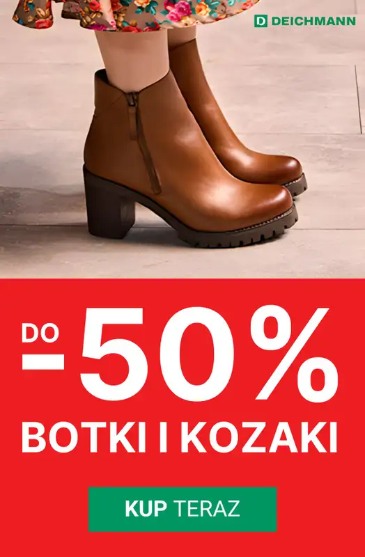 Deichmann - gazetka promocyjna Do -50% na botki i kozaki od soboty 06.12 