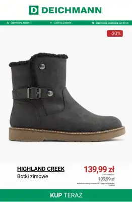Deichmann - gazetka promocyjna Do -50% na botki i kozaki od soboty 06.12  - strona 6