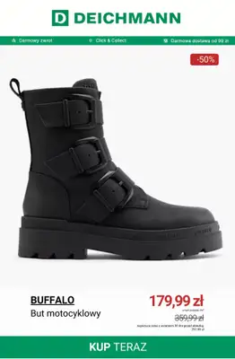 Deichmann - gazetka promocyjna Do -50% na botki i kozaki od soboty 06.12  - strona 12