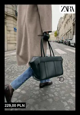 Zara - gazetka promocyjna Torebki – modny wybór na każdy dzień! od soboty 06.12  - strona 10