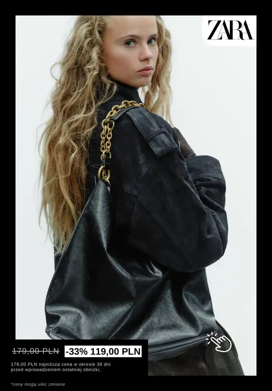 Zara - gazetka promocyjna Torebki – modny wybór na każdy dzień! od soboty 06.12  - strona 3
