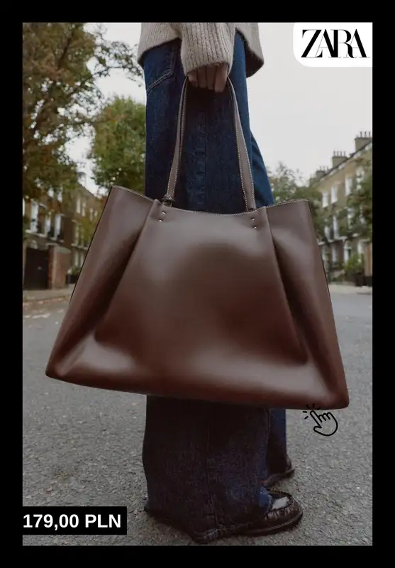 Zara - gazetka promocyjna Torebki – modny wybór na każdy dzień! od soboty 06.12  - strona 6