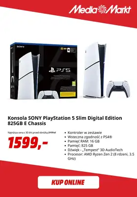 Media Markt - gazetka promocyjna Wyprzedaż PS5 - Konsole, Kontrolery, Akcesoria & Gry od piątku 05.12 do wtorku 09.12 - strona 5