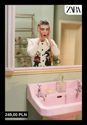 Zara - gazetka promocyjna Świąteczne swetry od niedzieli 07.12  - strona 5