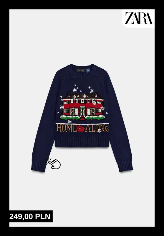 Zara - gazetka promocyjna Świąteczne swetry od niedzieli 07.12  - strona 6