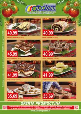 Społem - Blisko i Korzystnie - gazetka promocyjna Gazetka PSS Gniezno od poniedziałku 08.12 do środy 31.12