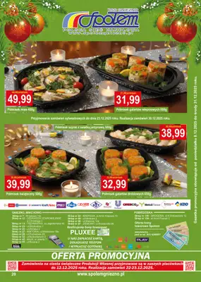 Społem - Blisko i Korzystnie - gazetka promocyjna Gazetka PSS Gniezno od poniedziałku 08.12 do środy 31.12 - strona 20