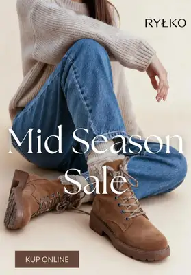 Ryłko - gazetka promocyjna MID SEASON SALE od soboty 06.12 