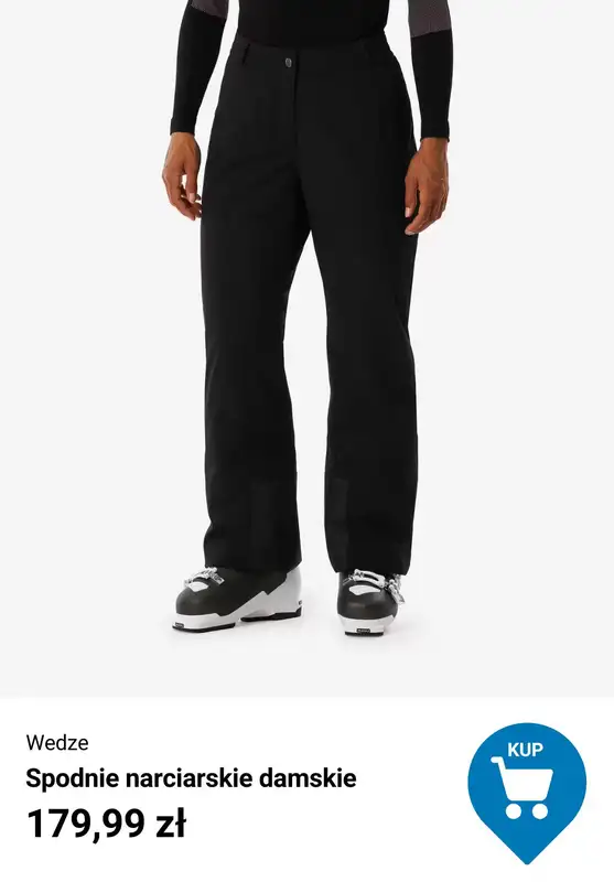 Decathlon - gazetka promocyjna Spodnie narciarskie w atrakcyjnych cenach   - strona 2