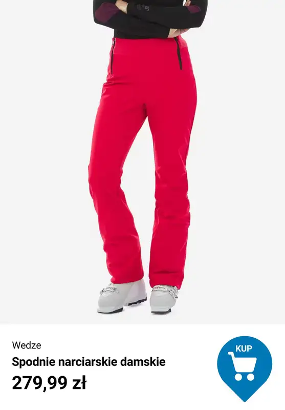 Decathlon - gazetka promocyjna Spodnie narciarskie w atrakcyjnych cenach od piątku 05.12  - strona 8