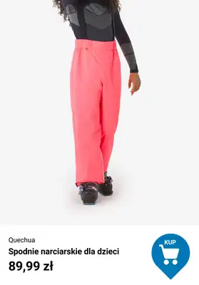 Decathlon - gazetka promocyjna Spodnie narciarskie w atrakcyjnych cenach od piątku 05.12  - strona 3