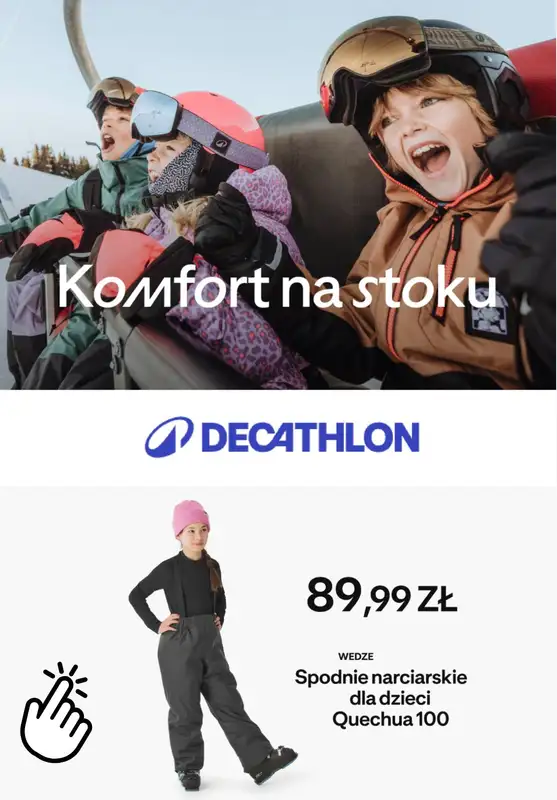 Decathlon - gazetka promocyjna Spodnie narciarskie w atrakcyjnych cenach  