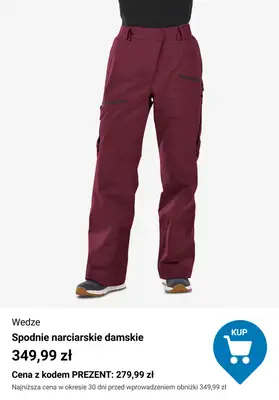 Decathlon - gazetka promocyjna Spodnie narciarskie w atrakcyjnych cenach od piątku 05.12  - strona 6