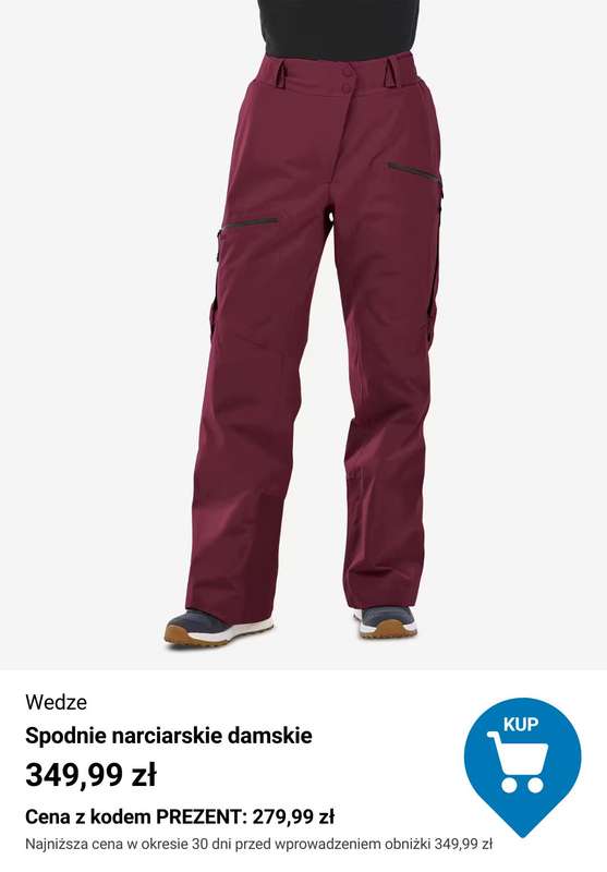 Decathlon - gazetka promocyjna Spodnie narciarskie w atrakcyjnych cenach od piątku 05.12  - strona 6