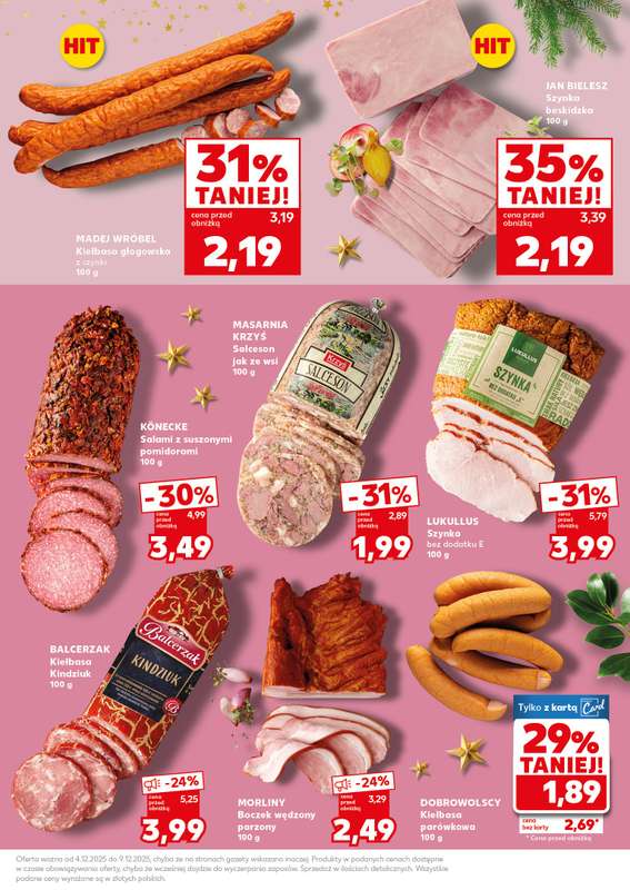 Kaufland - gazetka promocyjna Oferta Kaufland - SUPER WEEKEND od soboty 06.12 do niedzieli 07.12 - strona 13