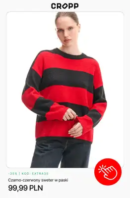 Cropp - gazetka promocyjna Ubrania świąteczne dla niej od piątku 05.12  - strona 9