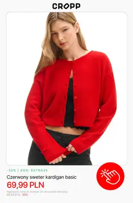 Cropp - gazetka promocyjna Ubrania świąteczne dla niej od piątku 05.12  - strona 5