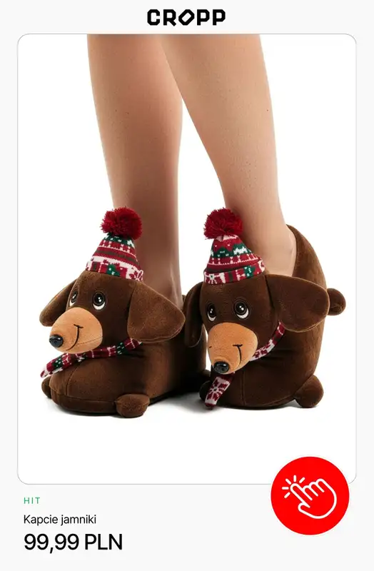 Cropp - gazetka promocyjna Piżamy i kapcie dla niej od soboty 06.12  - strona 10