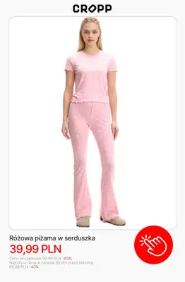 Cropp - gazetka promocyjna Piżamy i kapcie dla niej od soboty 06.12  - strona 7