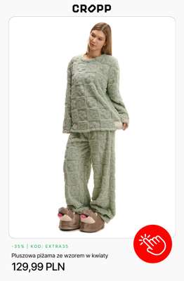 Cropp - gazetka promocyjna Piżamy i kapcie dla niej od soboty 06.12  - strona 9