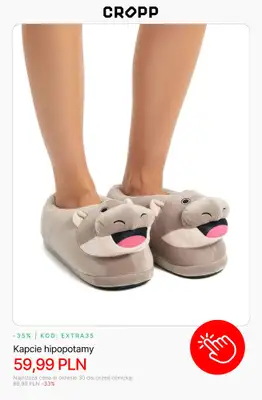 Cropp - gazetka promocyjna Piżamy i kapcie dla niej od soboty 06.12  - strona 8