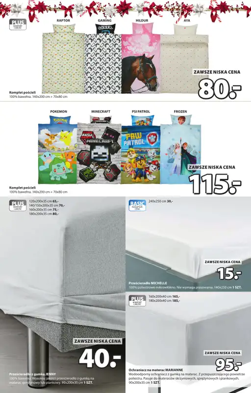 Jysk - gazetka promocyjna Fantastyczne oferty świąteczne. Rabat do 60% od środy 10.12 do niedzieli 28.12 - strona 16