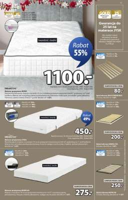Jysk - gazetka promocyjna Fantastyczne oferty świąteczne. Rabat do 60% od środy 10.12 do niedzieli 28.12 - strona 13