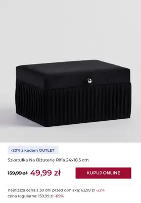 home&you - gazetka promocyjna -20% na wybrane produkty OUTLET od soboty 06.12 do czwartku 11.12 - strona 10