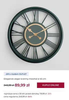 home&you - gazetka promocyjna -20% na wybrane produkty OUTLET od soboty 06.12 do czwartku 11.12 - strona 7