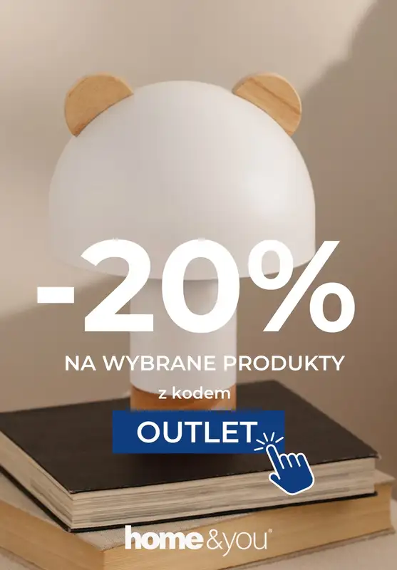 home&you - gazetka promocyjna -20% na wybrane produkty OUTLET  