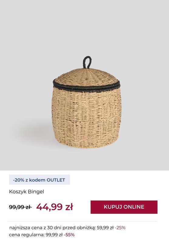 home&you - gazetka promocyjna -20% na wybrane produkty OUTLET od soboty 06.12 do czwartku 11.12 - strona 6