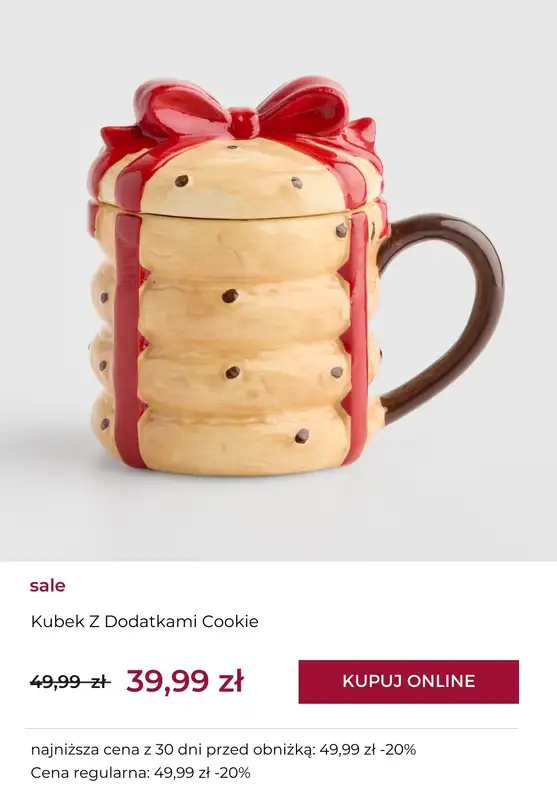 home&you - gazetka promocyjna SALE: świąteczne kubki! od niedzieli 07.12 do niedzieli 14.12 - strona 10