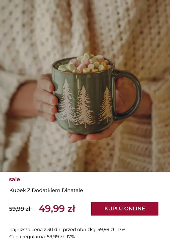 home&you - gazetka promocyjna SALE: świąteczne kubki!   - strona 2