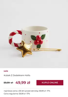 home&you - gazetka promocyjna SALE: świąteczne kubki! od niedzieli 07.12 do niedzieli 14.12 - strona 7