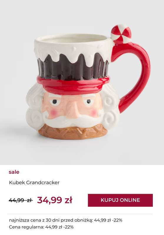 home&you - gazetka promocyjna SALE: świąteczne kubki! od niedzieli 07.12 do niedzieli 14.12 - strona 8